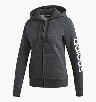 Толстовка жіноча Adidas Wmns Essentials Linear Grey FM6491