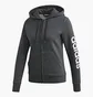 Толстовка жіноча Adidas Wmns Essentials Linear Grey FM6491
