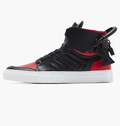 Кроссовки женские Buscemi X Ronnie Fieg Black/Red Bs1110Fsp15-Red/Blk