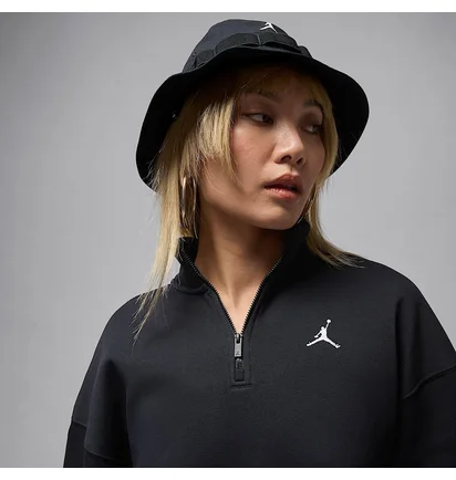 Кофта женская Nike Brk Flc Qz Top Black IH2391-010