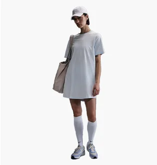 Платье женское Nike Nsw Essntl Ss Dress Tshrt Light Blue DV7882-423