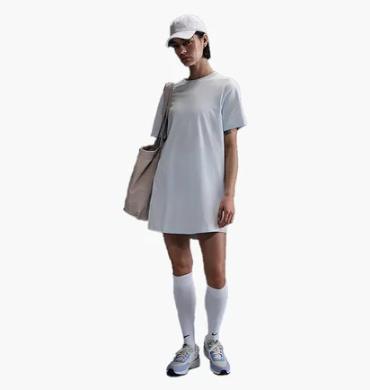 Плаття жіноче Nike Nsw Essntl Ss Dress Tshrt Light Blue DV7882-423