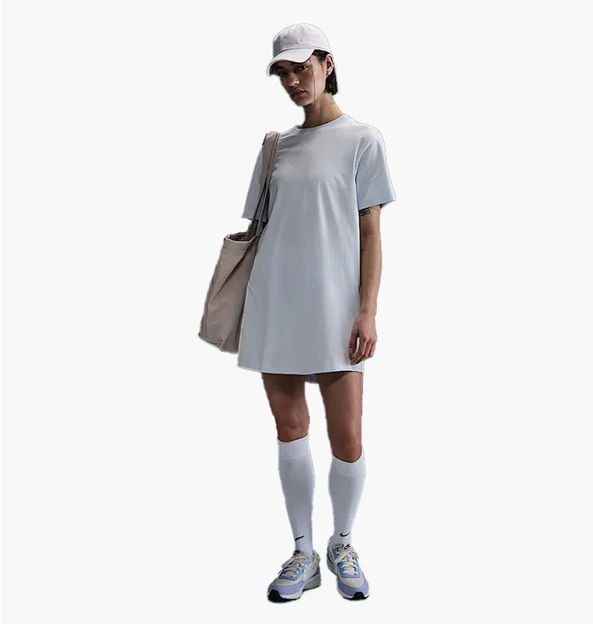 Плаття жіноче Nike Nsw Essntl Ss Dress Tshrt Light Blue DV7882-423