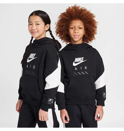 Худі дитяче Nike Air Flc Black HF8812-010
