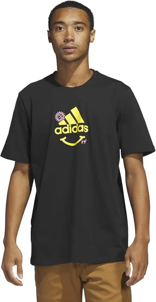 Футболка мужская Adidas Change Through Sports Graphic Black IC1674