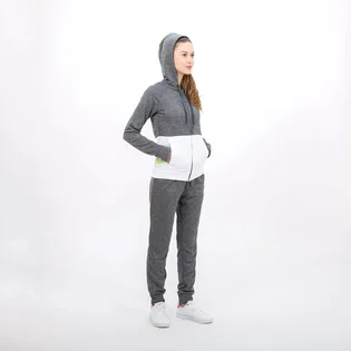 Спортивний костюм жіночий Adidas Wts Lin Ft Hood W Grey GD4415