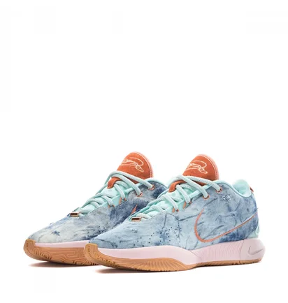 Кроссовки унисекс Nike Lebron Xxi Turquoise/Blue HF5467-300