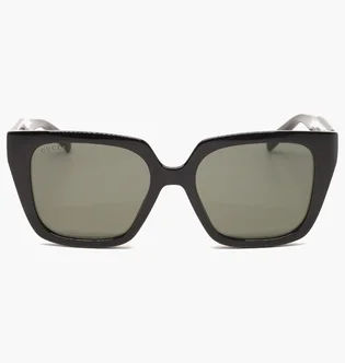 Солнцезащитные очки женские Gucci Black/Green GG2102S-001-54