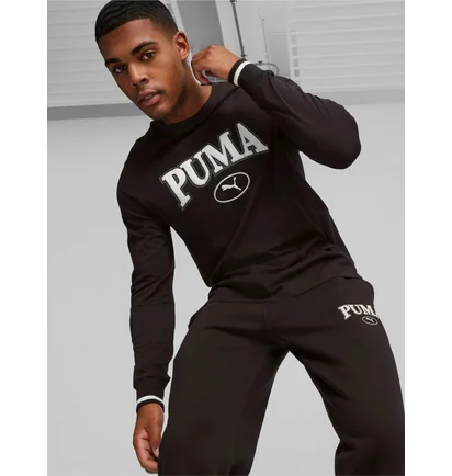 Лонгслив мужской Puma Squad Longsleeve Tee Black 676015-01