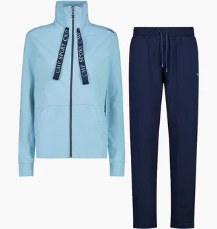 Спортивний костюм жіночий CMP Tracksuit Blue/Light Blue 33D7446-43LN