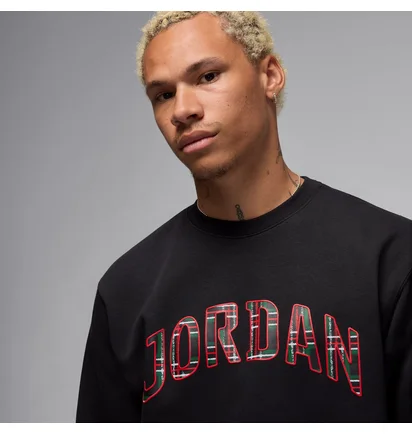 Світшот чоловічий Air Jordan Essential Hld Flc Crew Black FV7460-010