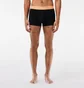 Трусы мужские Lacoste Logo Waist Trunks Black (3 шт) 5H3401-51