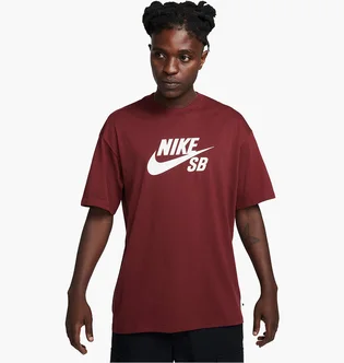 Футболка мужская Nike Sb Logo Skate T-Shirt Bordo CV7539-619