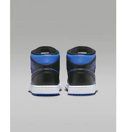 Кросівки чоловічі Air Jordan 1 Mid Shoes Black/Blue DQ8426-042