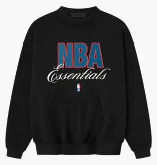 Світшот унісекс Essentials Nba 90S Black 192NB256801F