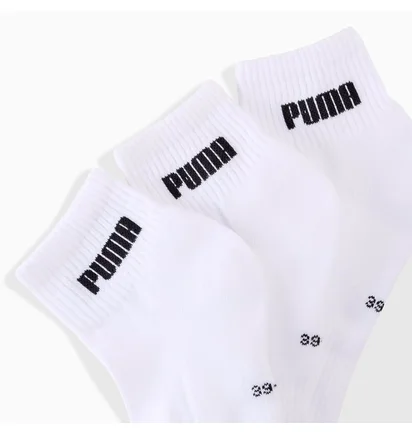 Носки Puma New Generation Cushioned Quarter White (3 пары) 938393-01