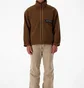 Куртка мужская CMP Jacket Reverse Teddy Fur Brown/Black 35P4787-P711