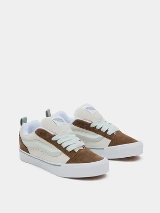 Кросівки жіночі Vans Knu Skool Beige/Brown VN0009QCBLU1