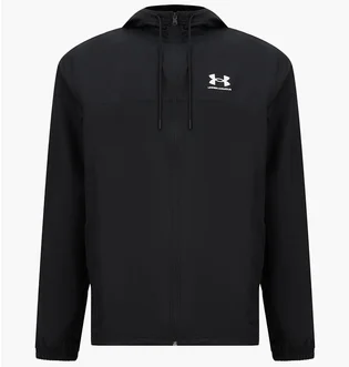 Толстовка мужская Under Armour Rival Wvn Windbreaker Black 1390149-001