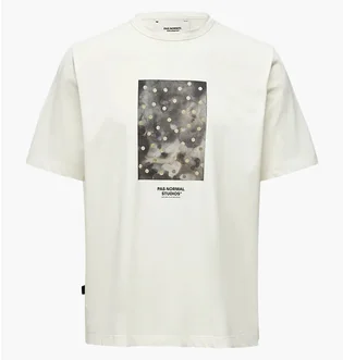 Футболка мужская Pas Normal Studios Off-Race Cotton Tech Graphic Off White NP2029AR