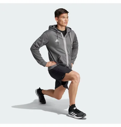 Толстовка мужская Adidas Team Issue Full-Zip Hoodie Grey HI3081