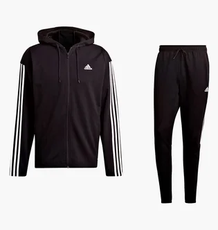 Спортивный костюм мужской Adidas Rib Tracksuit Black GM3827