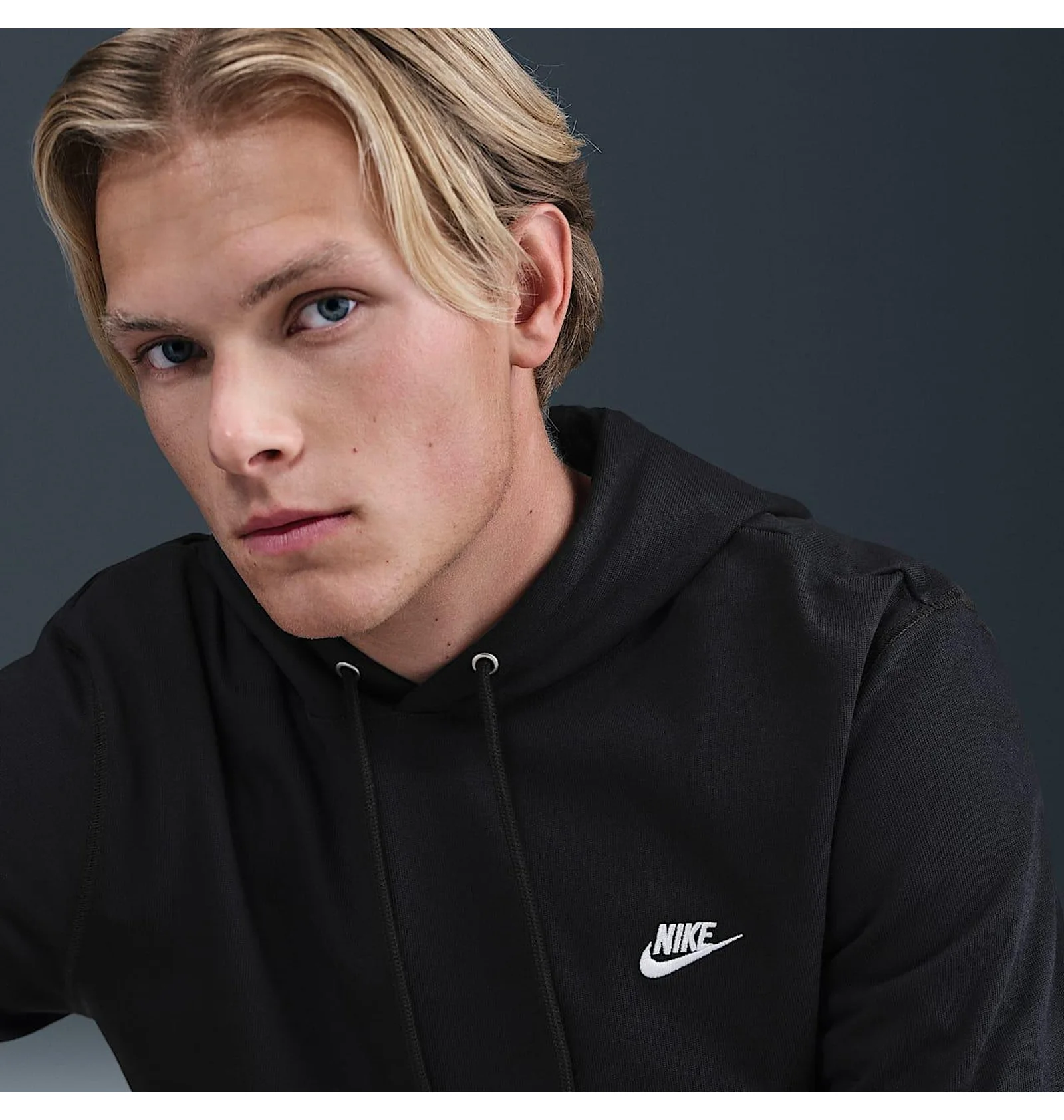 ᐉ Худи мужское Nike Nsw Knitted Club Fleece Black HV1151-010