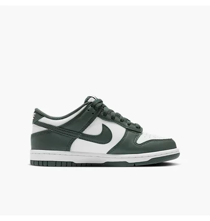 Кроссовки детские Nike Dunk Low Retro Green/White FB9109-120