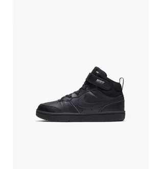 Кроссовки детские Nike Court Borough Mid 2 (Psv) Black CD7783-001