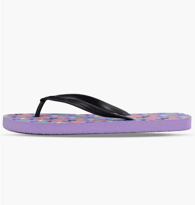 Тапочки женские Fila Troy Logo Slipper Black/Violet FFW0051