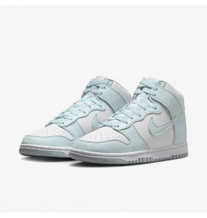 Кросівки жіночі Nike Dunk High Nn Grey/Light Blue FV5960-100