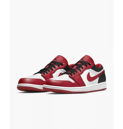 Кроссовки мужские Nike Air Jordan 1 Low Red 553558-163
