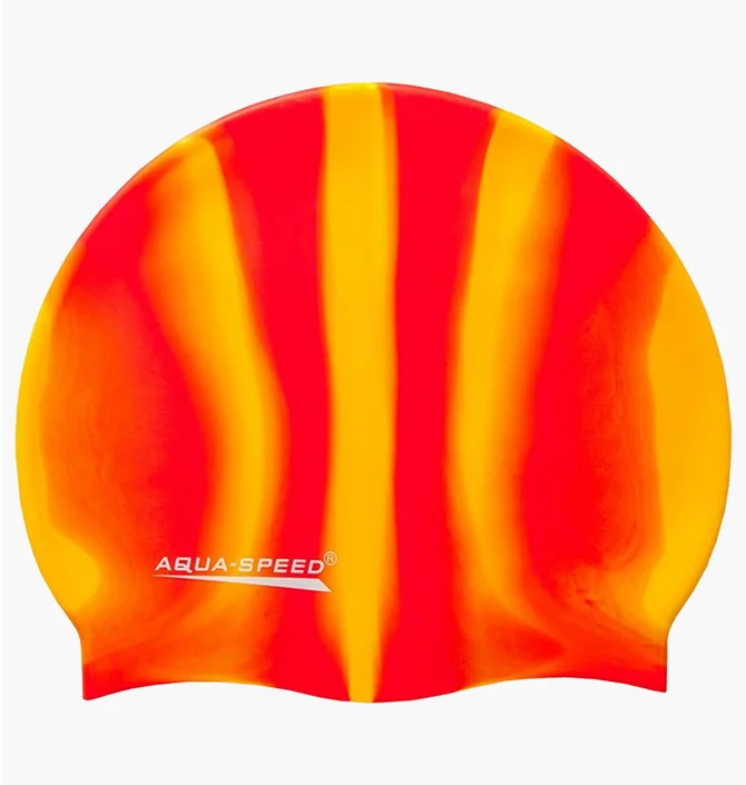 Шапочка для плавання Aqua speed Bunt 4052 Red/Orange 113-59