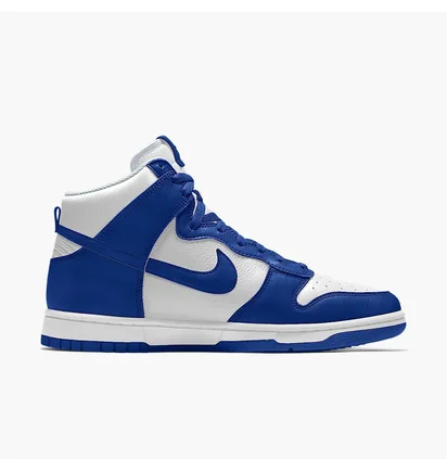 Кроссовки мужские Nike Dunk High Nby (Od) Blue/White DV2273-900