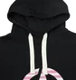 Худи унисекс Jeep Hooded Oversize Sweatshirt Star Striped Print Black O102608-B000