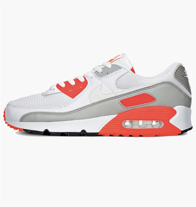 ᐉ Кроссовки мужские Nike Air Max 90 White Orange CT4352-103