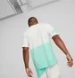Футболка чоловіча Puma Power Colourblock White/Turquoise 673321-77