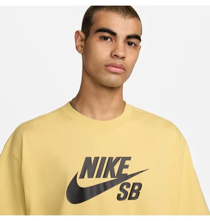 Футболка мужская Nike Msb Tee Logo Hbr Yellow CV7539-700