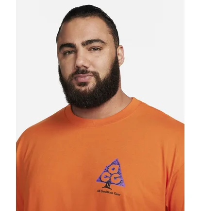 Футболка мужская Nike Lab Acg T-Shirt Orange FJ1131-893