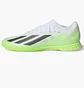 Футзалки унисекс Adidas X Crazyfast.1 Indoor Shoes White/Green IE4206