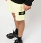 Шорты унисекс Stone Island Crewneck Yellow 771562020-V0031