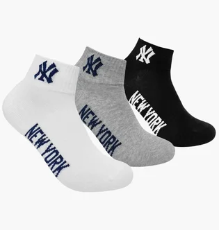 Шкарпетки унісекс New York Yankees Quarter Multi (3 пари) 15100003-1003