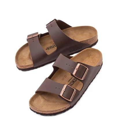 Тапочки унісекс Birkenstock Arizona Bf Brown 51703