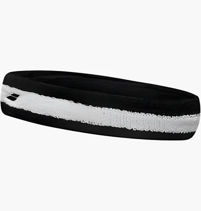 Пов'язка на голову  Babolat Headband Black/White 45S1378-116075