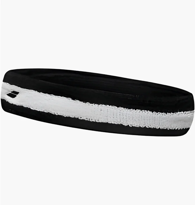 Пов'язка на голову  Babolat Headband Black/White 45S1378-116075