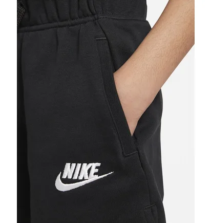 Шорты детские Nike Big Kids (Girls) French Terry Shorts Black Da1405-010
