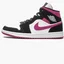 Кроссовки женские Air Jordan 1 Mid W White/Black BQ6472-005