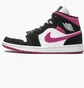 Кроссовки женские Air Jordan 1 Mid W White/Black BQ6472-005