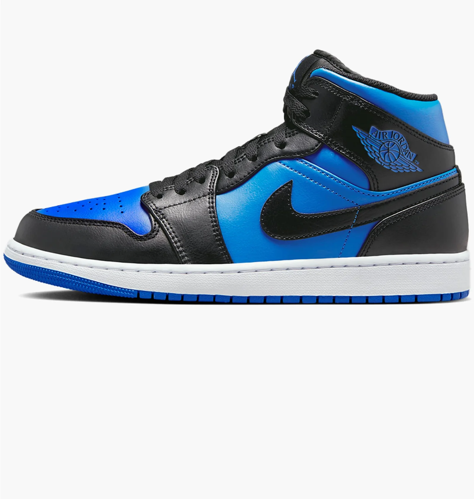 ᐉ Кроссовки мужские Air Jordan 1 Mid Shoes Black/Blue DQ8426-042