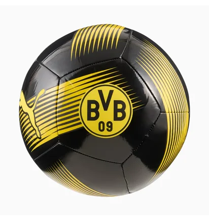 Футбольний м'яч Puma Bvb Ess Black/Yellow 084744-01